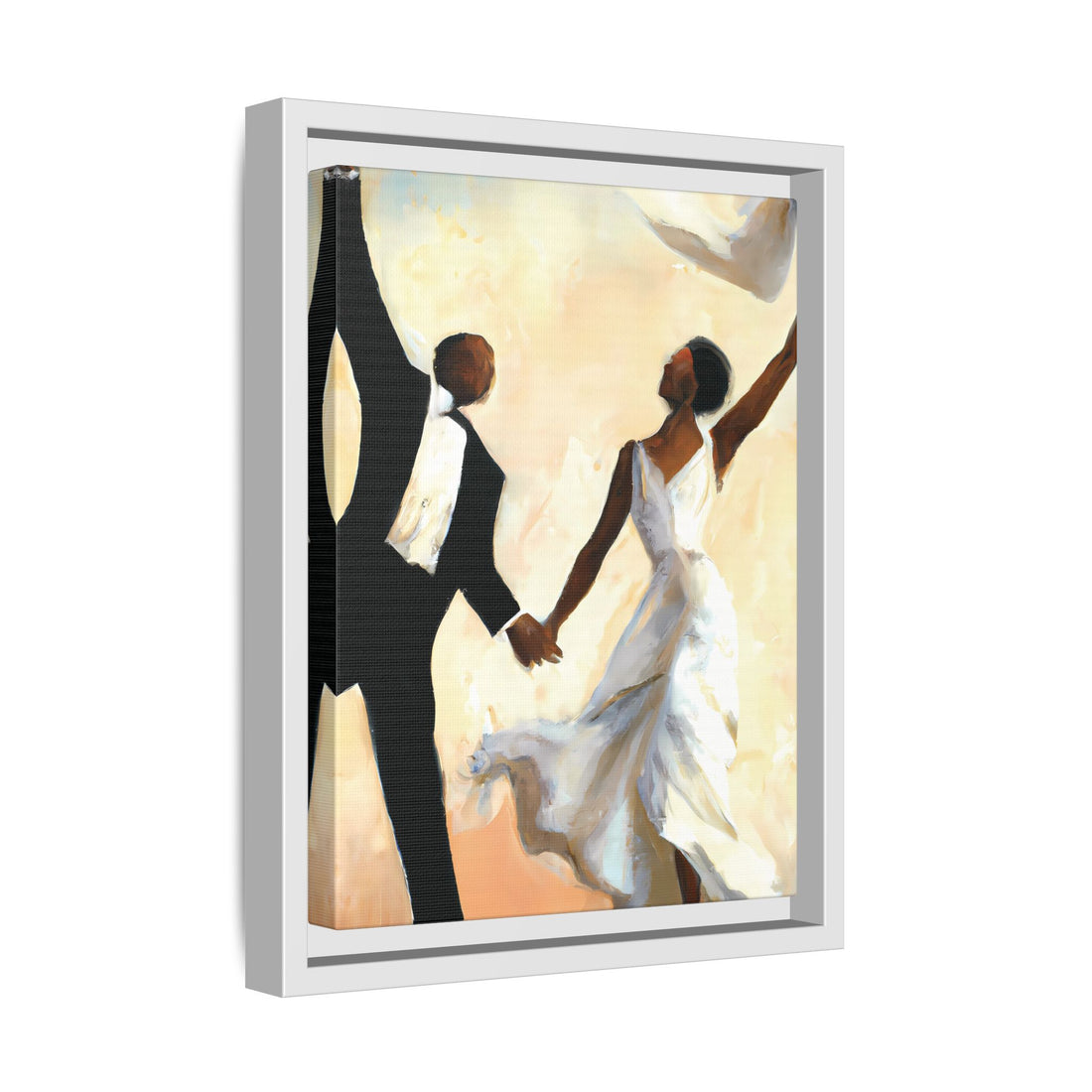 Wedding Day, Vintage Series, Framed Canvas Wall Art