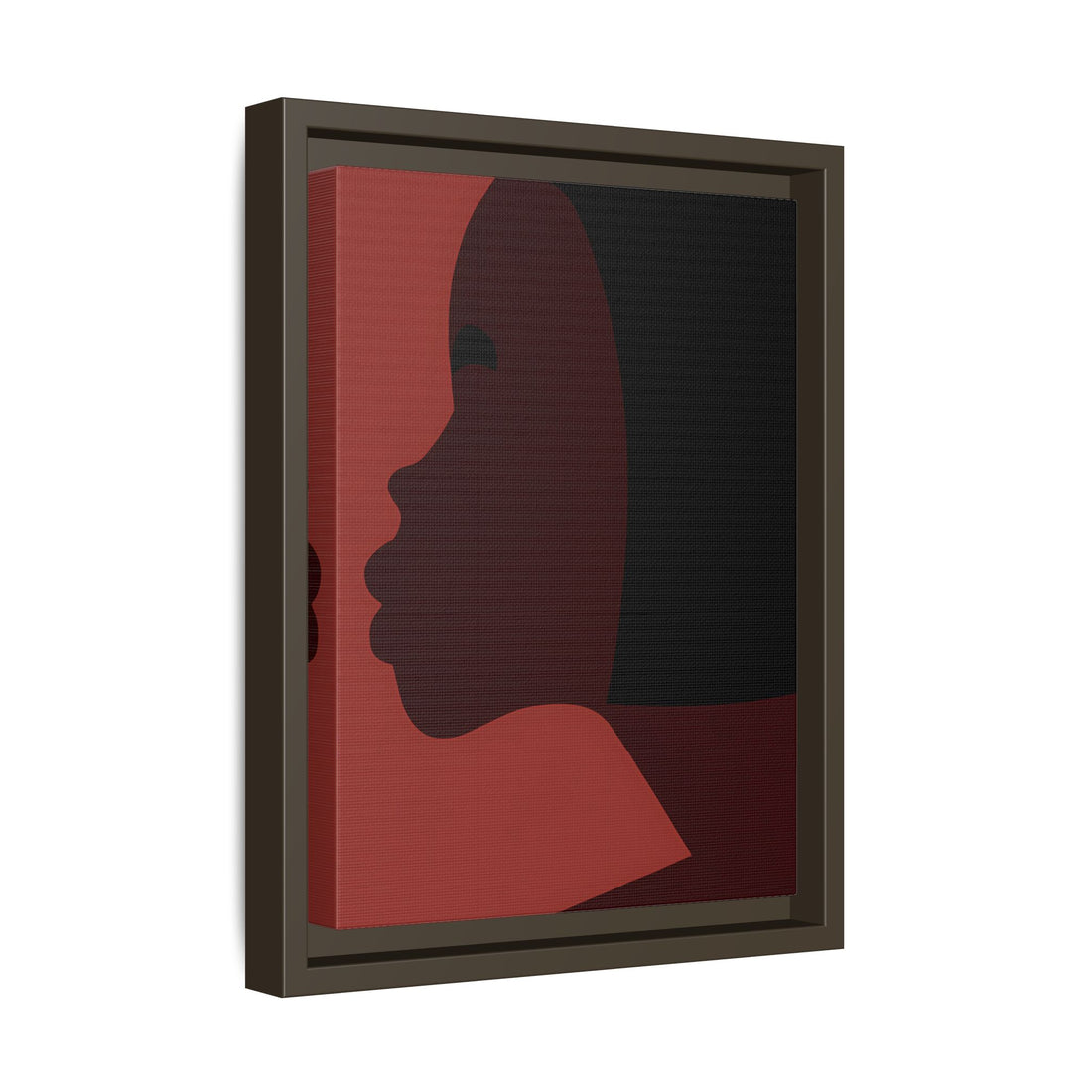 The Bob, Black Beauty Series | Framed Canvas Wall Art