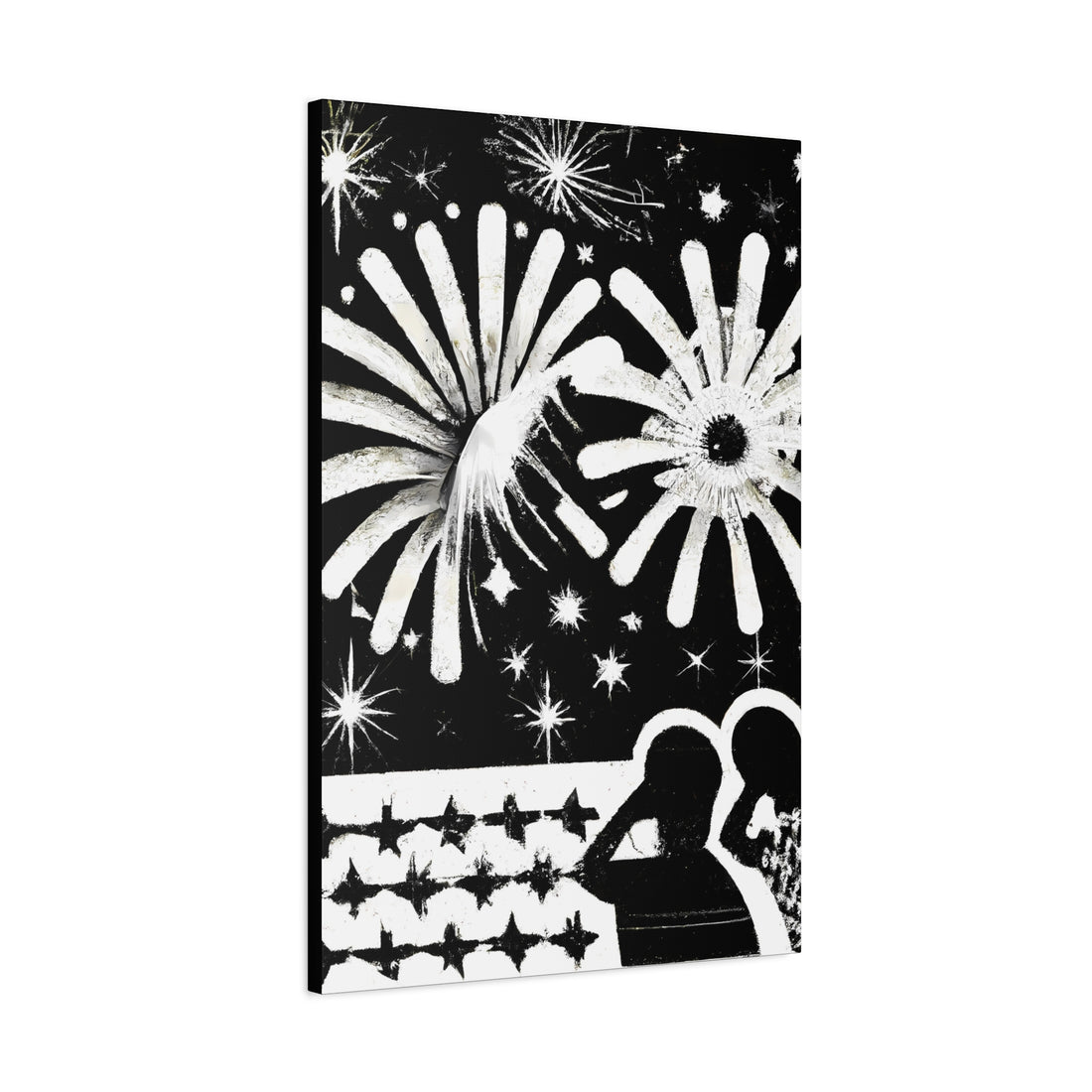 Juneteenth, Contrast Series | Canvas Wall Art