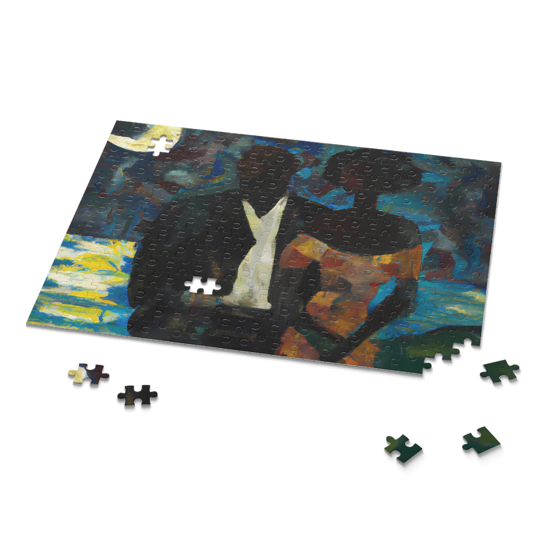 Moonlight Couple Puzzle, 120, 252, 500 Piece