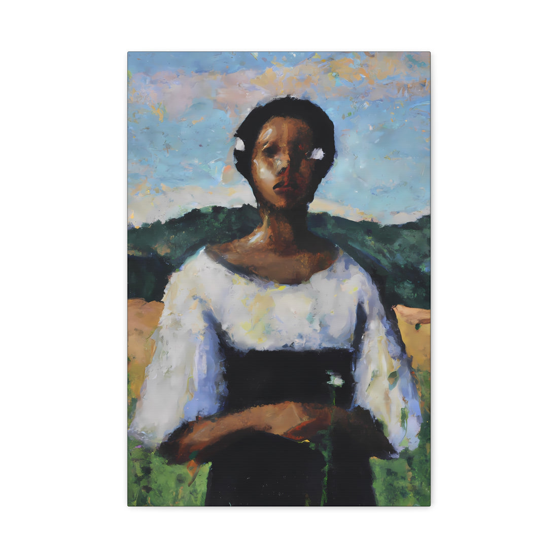 Lady 6, Cottage Series CANVAS Wall Art