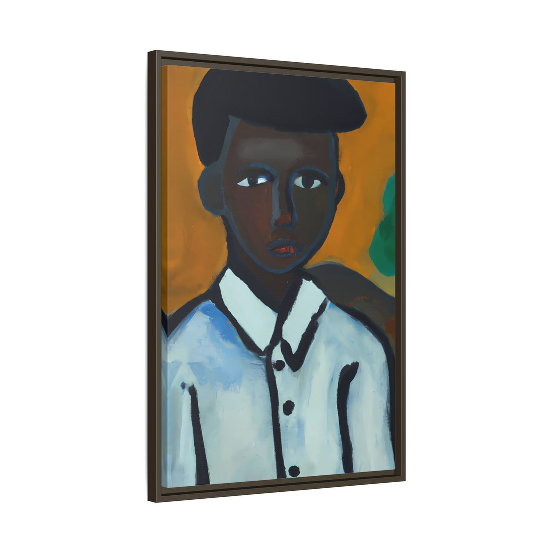 Grant, Folk Series | Framed Canvas Wall Art