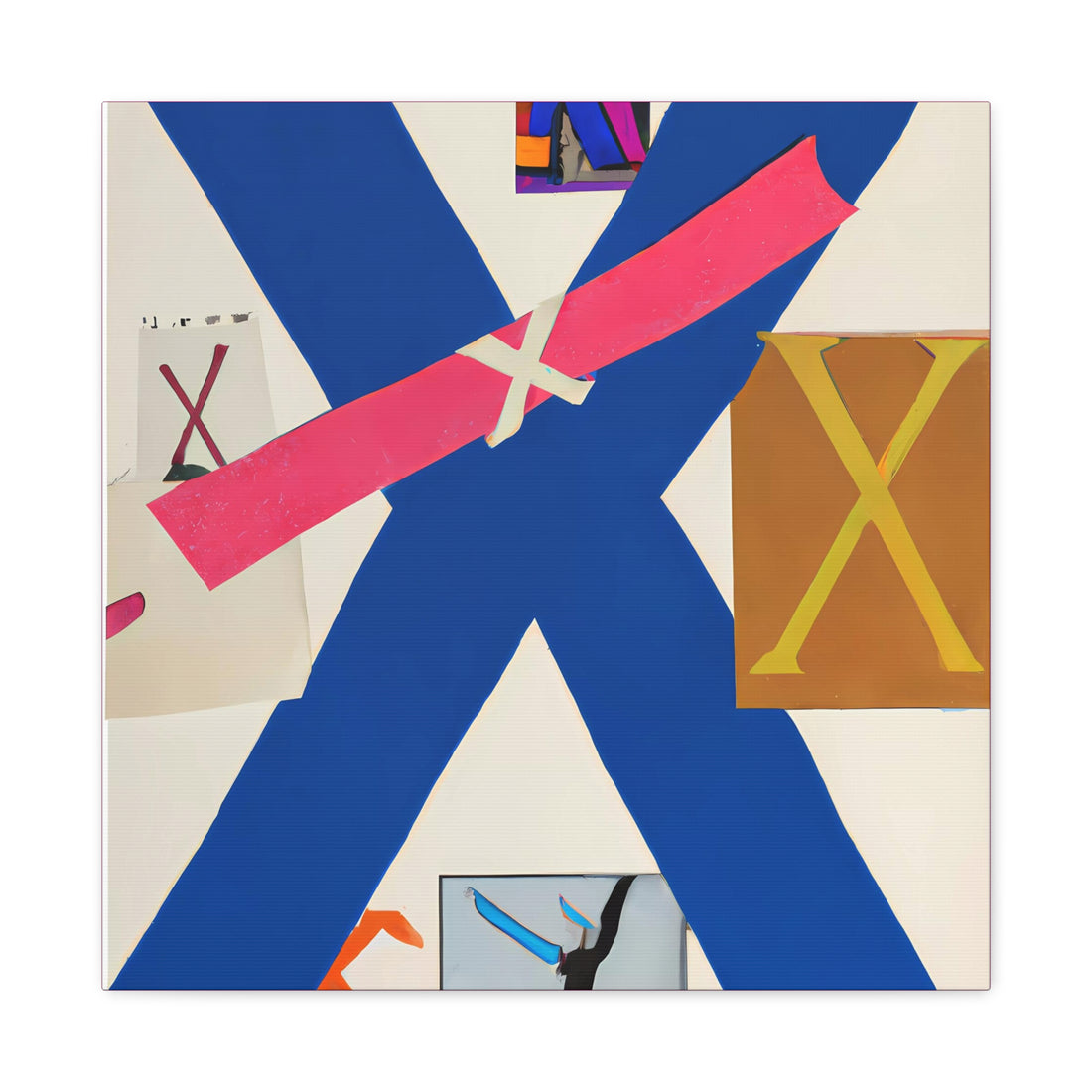 Collage X, Kids Series | Canvas Wall Art