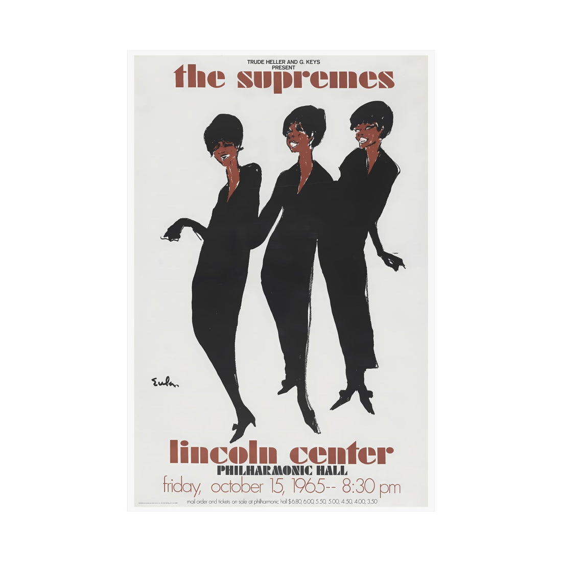 The Supremes Vintage Print, Reproduction Art Poster