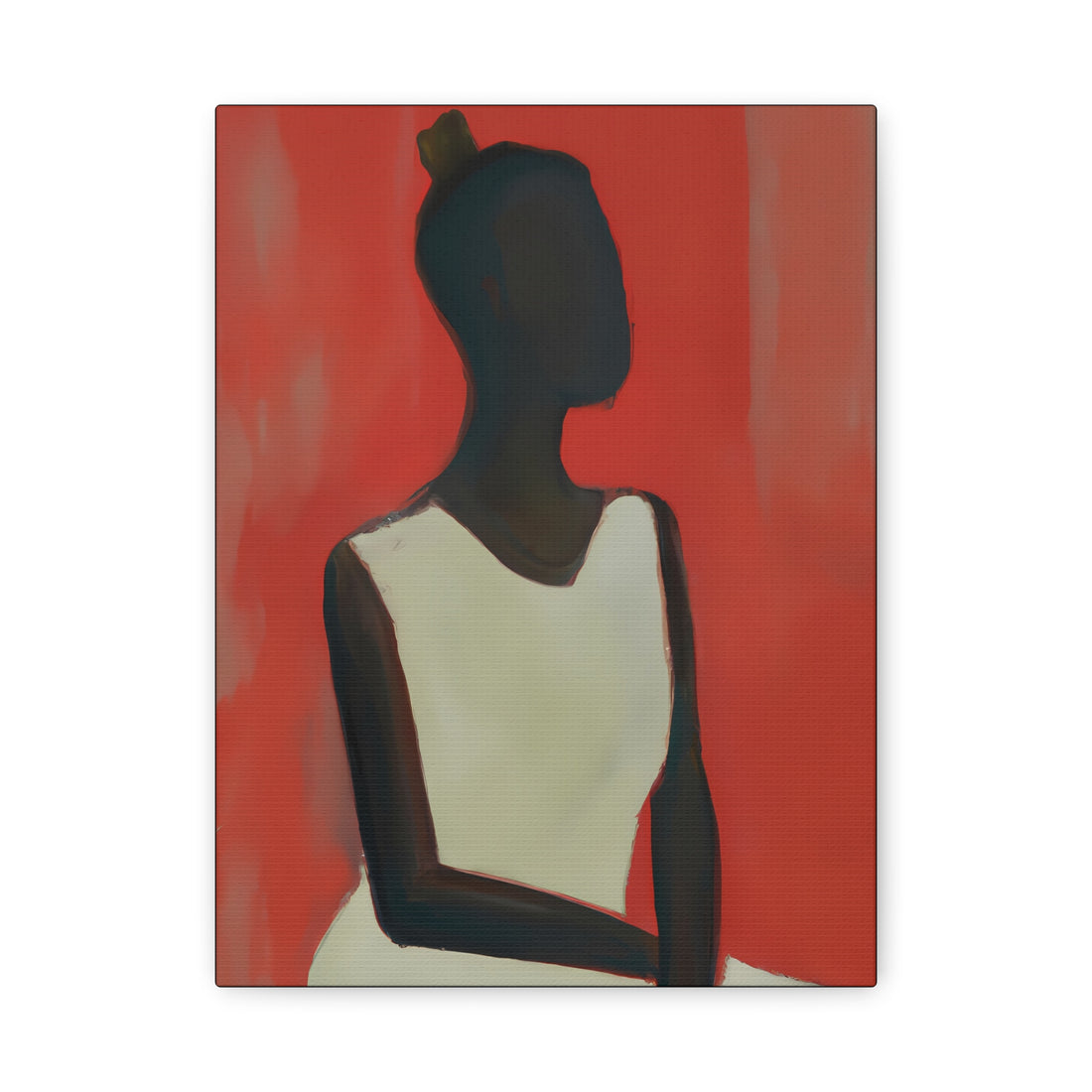 Study in Red, Fluid Series | CANVAS Wall Art