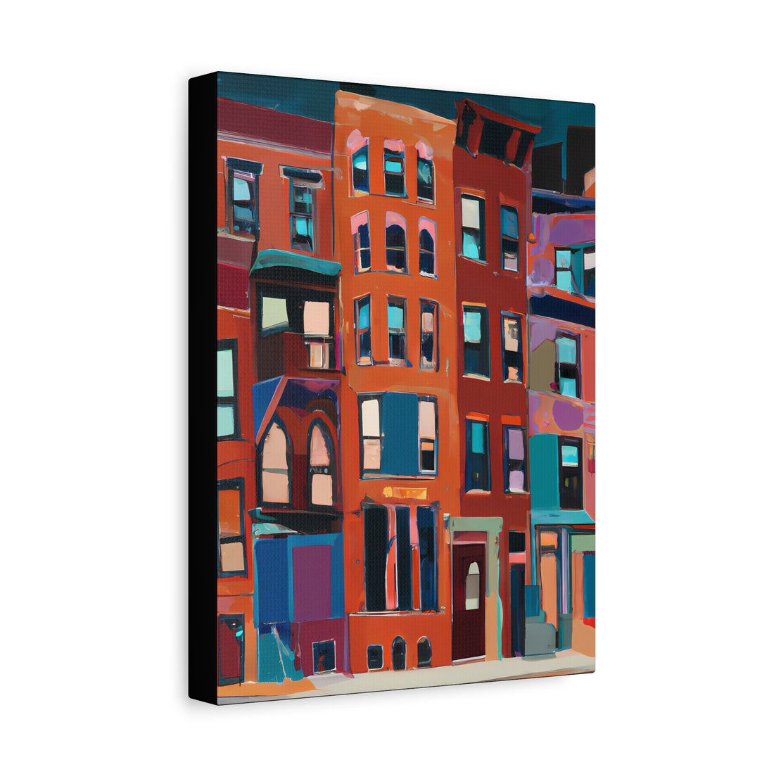 City Life 1, Living Series | Canvas Wall Art