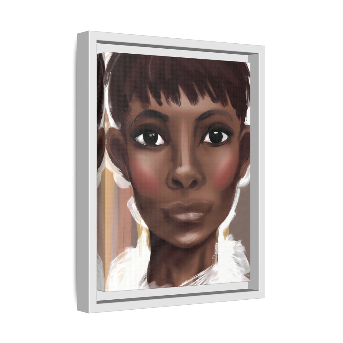 Pixie Diva, Black Beauty Series | Framed Canvas Wall Art