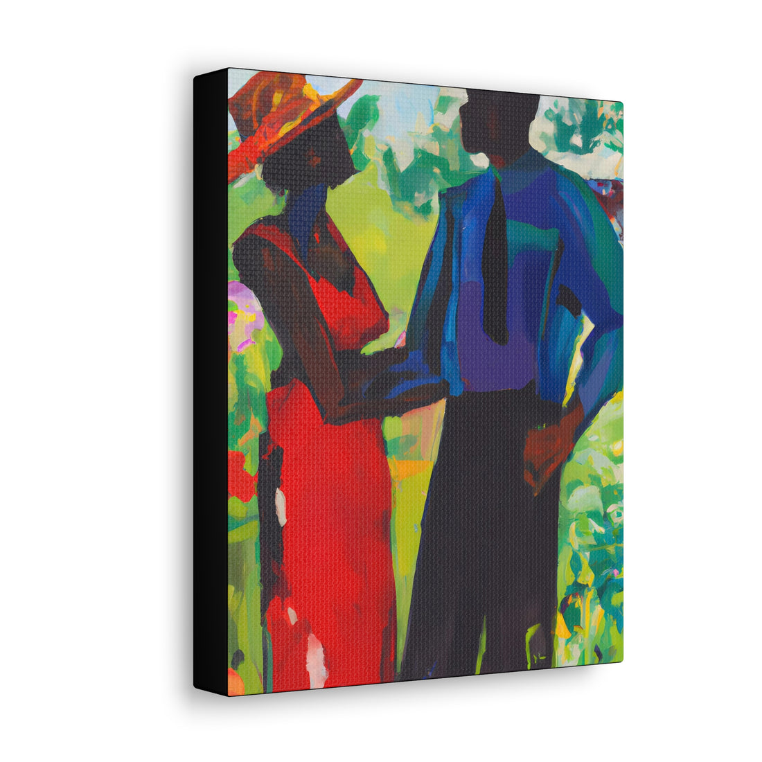 Red Hat, Black Love Series | CANVAS Gallery Wrap