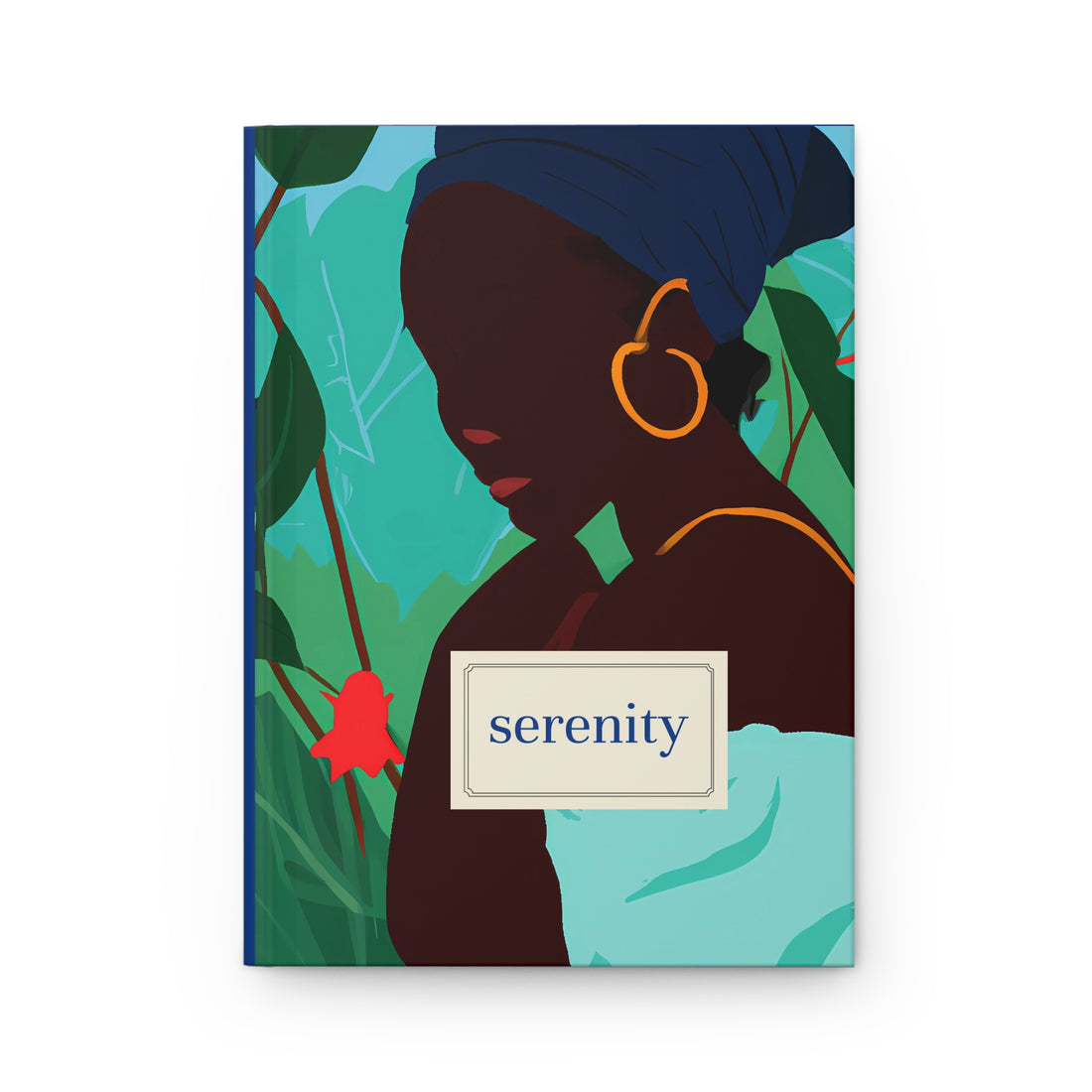 Serenity Notebook, Matte Hardcover Journal