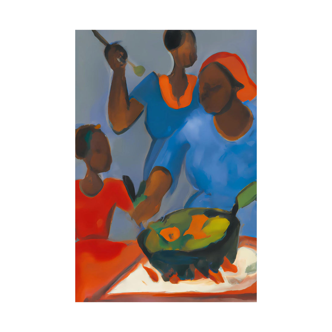 Sunday Dinner, Lifestyle Series | Poster Print