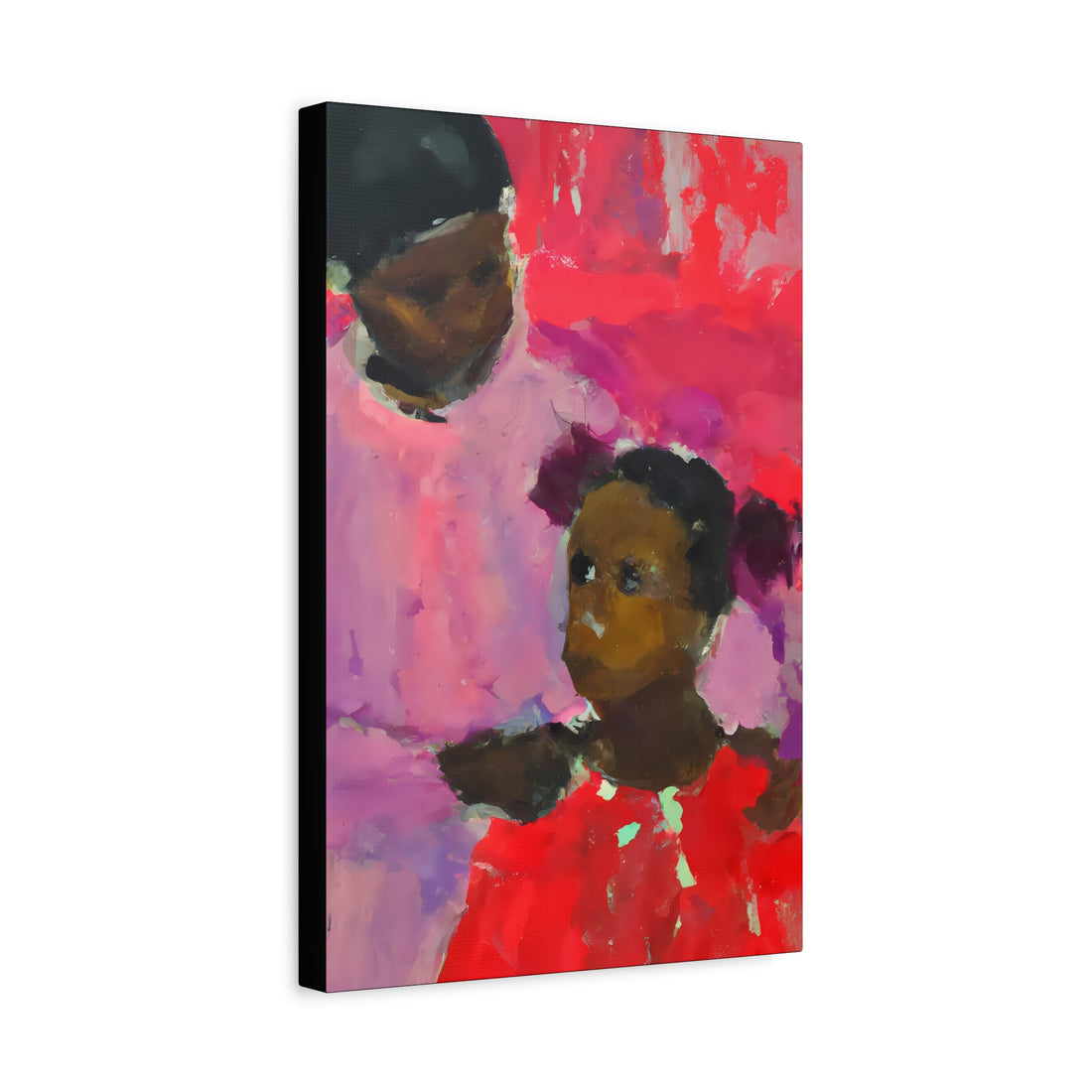 Magenta Mother, Daughter Series | Canvas Wall Art
