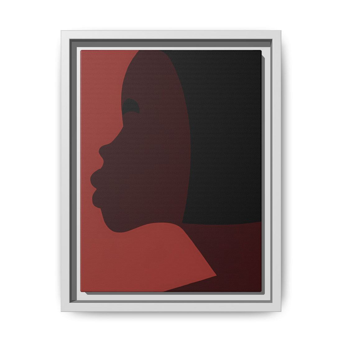 The Bob, Black Beauty Series | Framed Canvas Wall Art