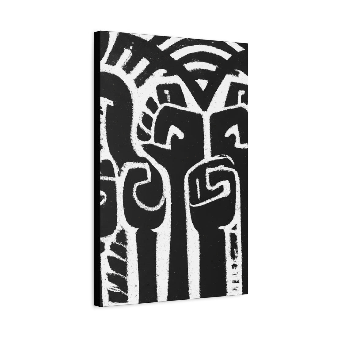 Hands Up 4, Contrast Series | Canvas Wall Art