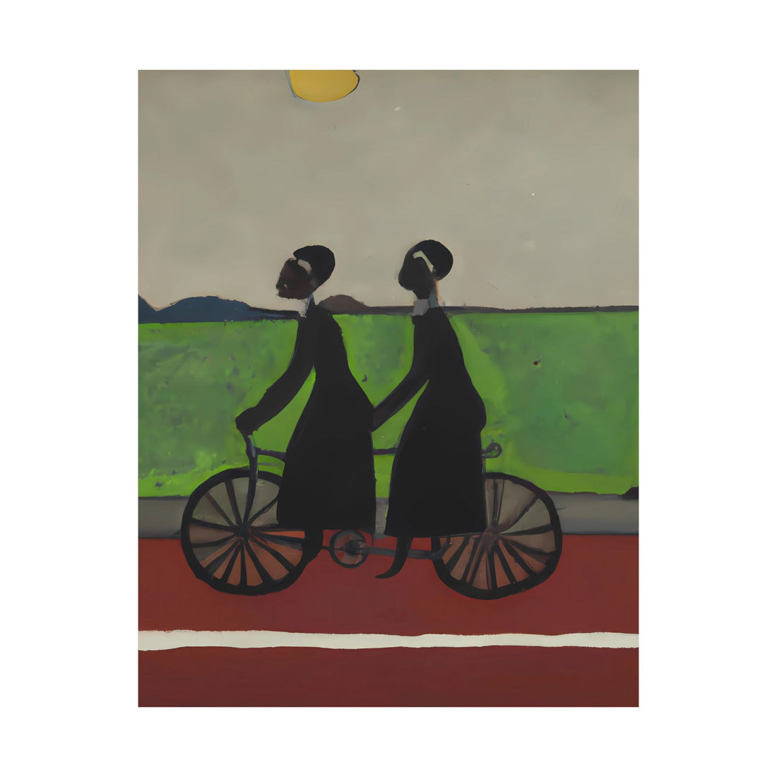 Double Ride, Folk Series | Poster Print