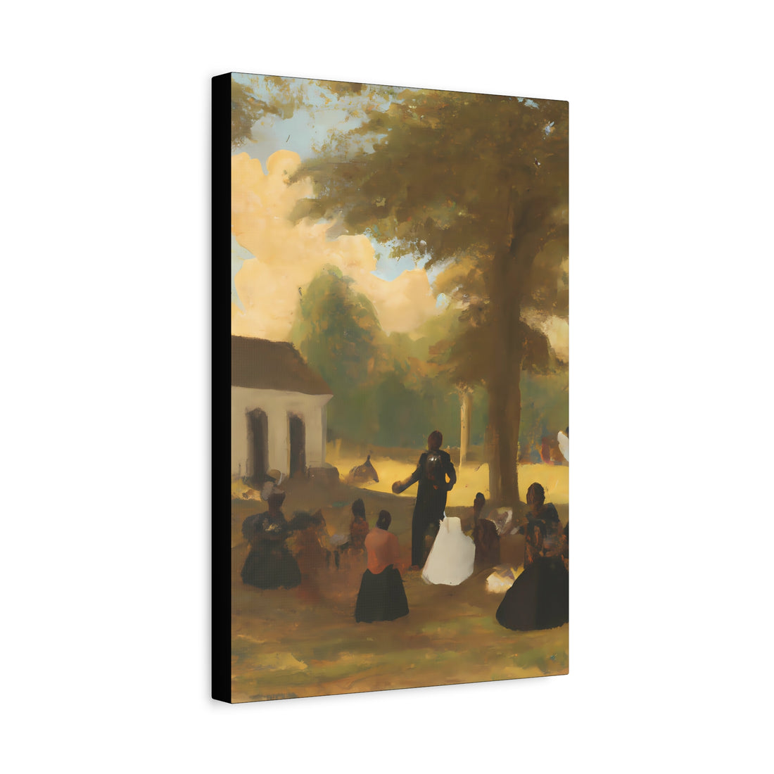 Gathering, Vintage Art Series | Canvas Wall Art