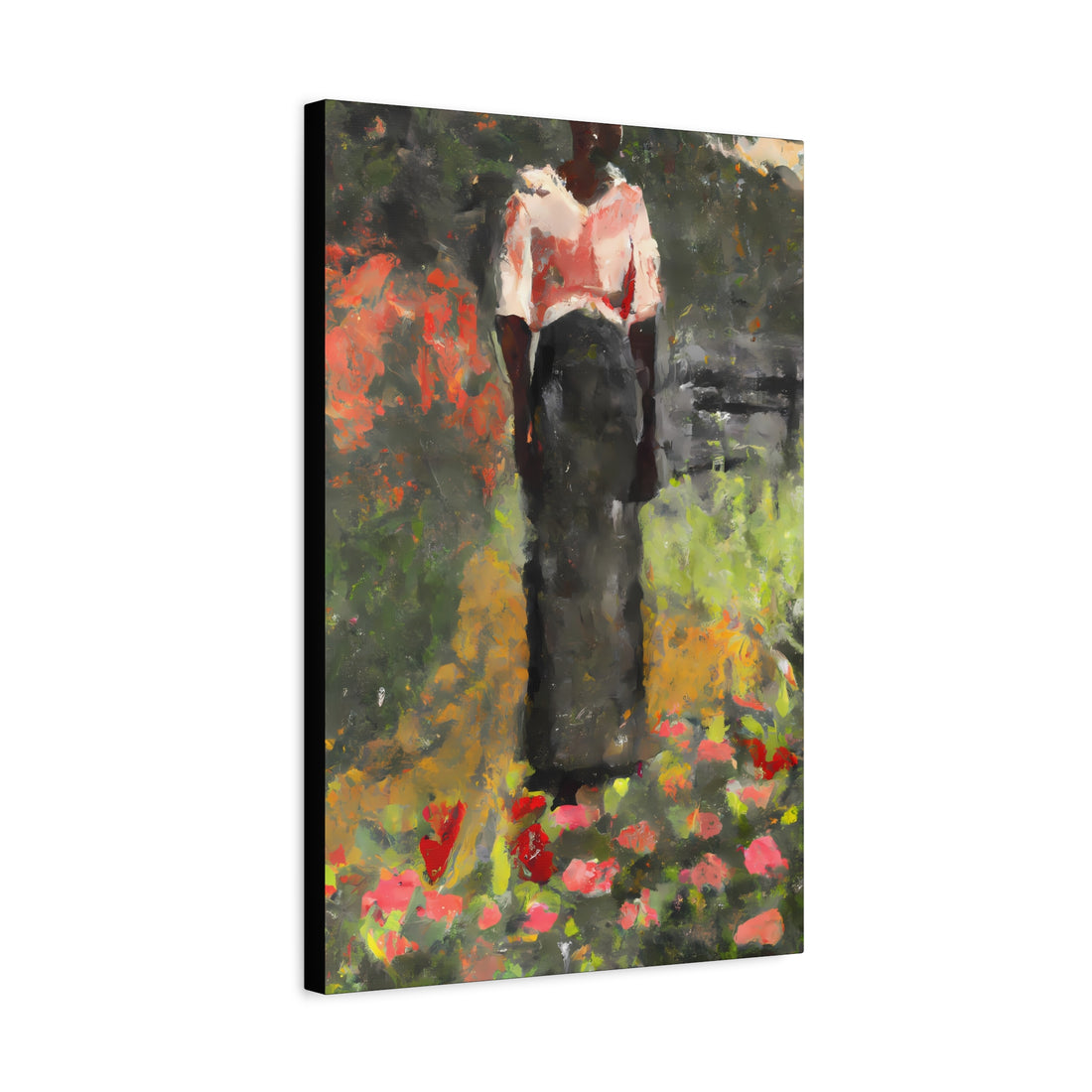 Lady 8, Cottage Series CANVAS Wall Art