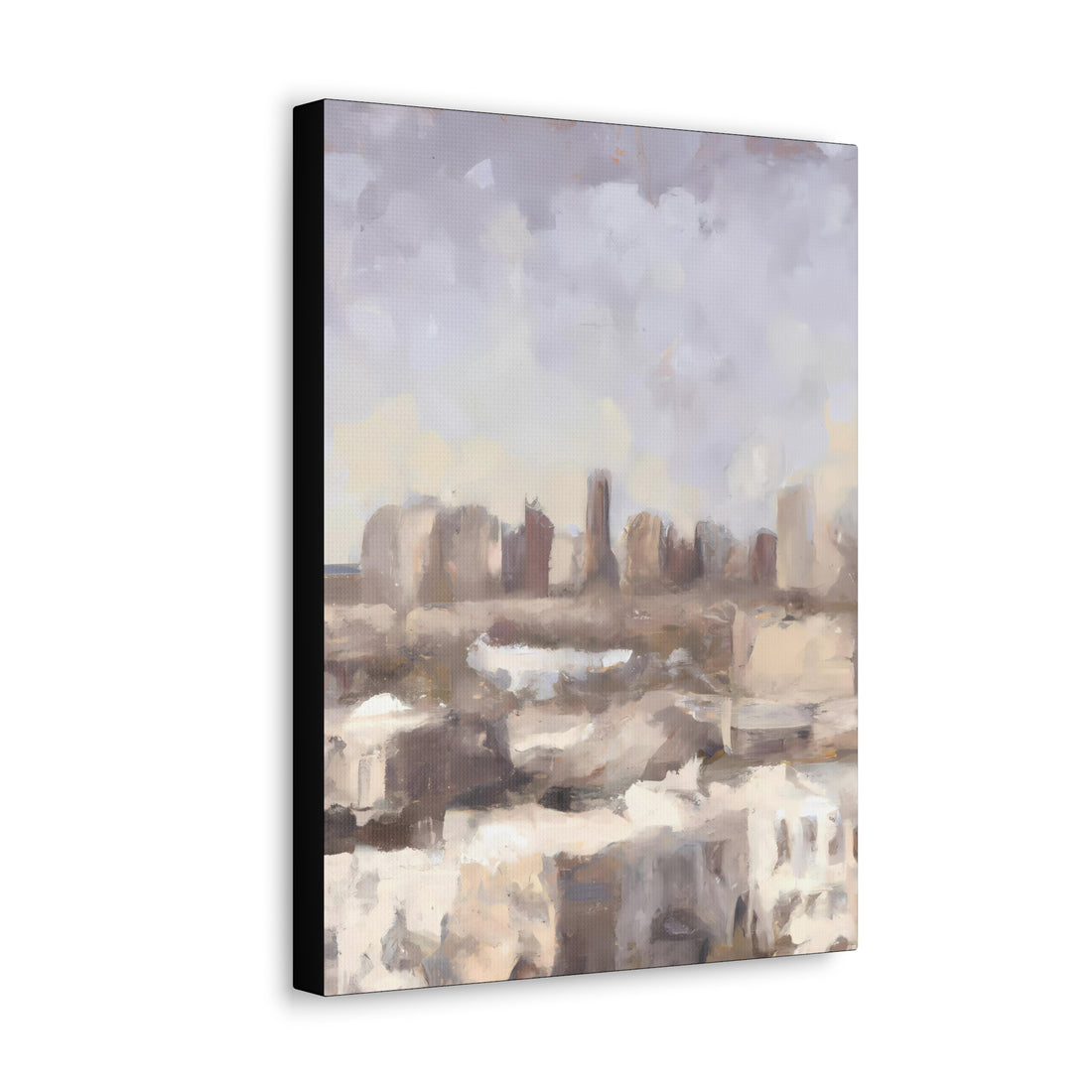 Chicago, Cityscape Living Series CANVAS Wall Art