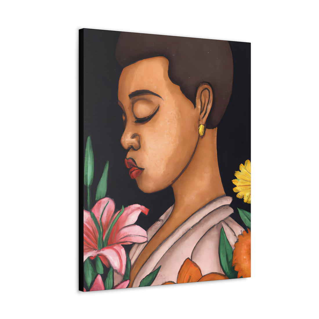 Afro, Beauty Series | Canvas Wall Art