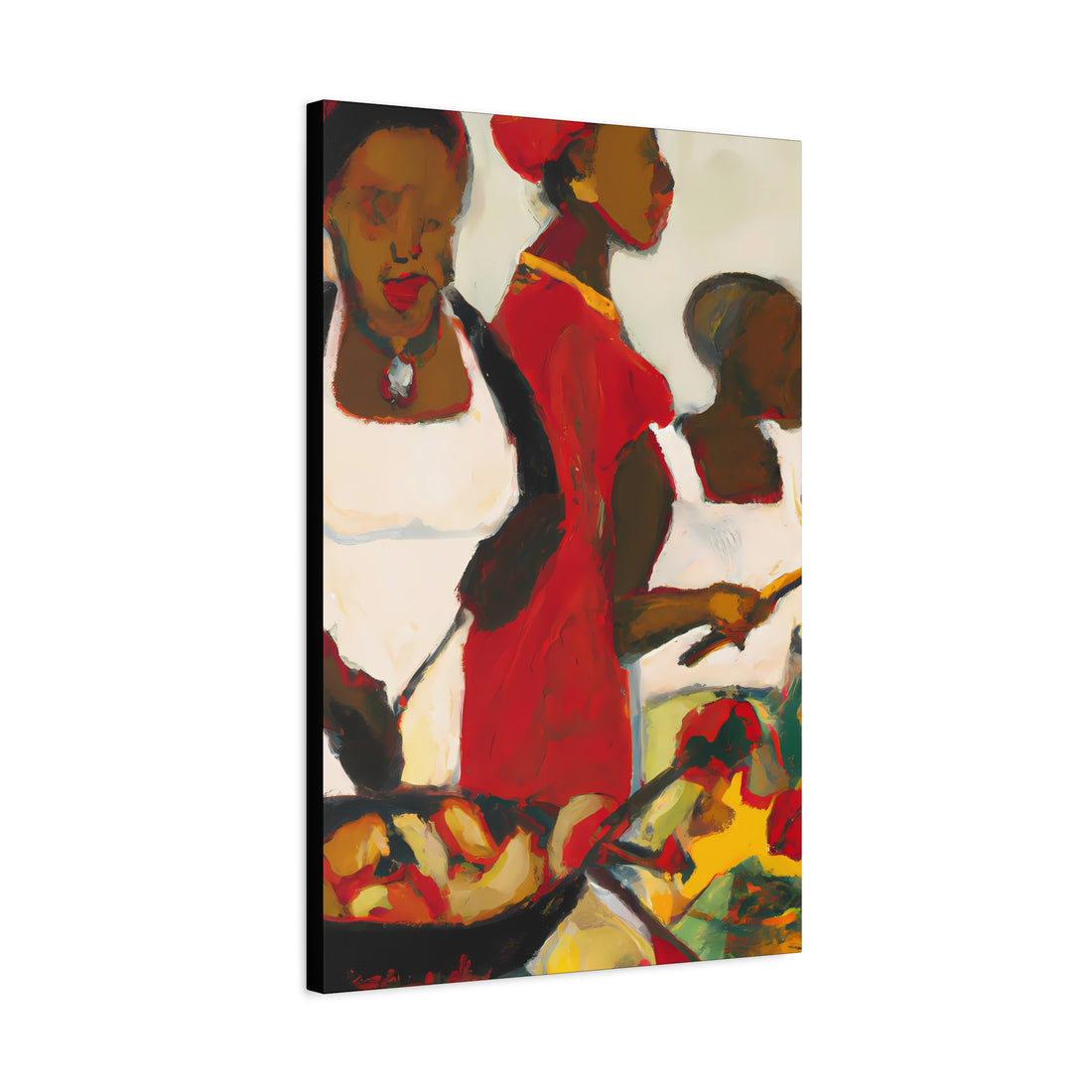 Lady in White, Lifestyle Series | Canvas Wall Art