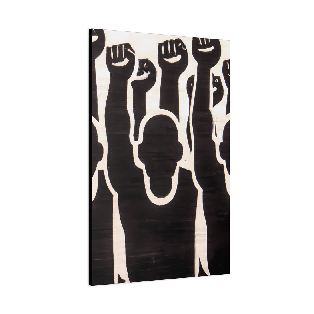 Hands Up 2, Contrast Series | Canvas Wall Art