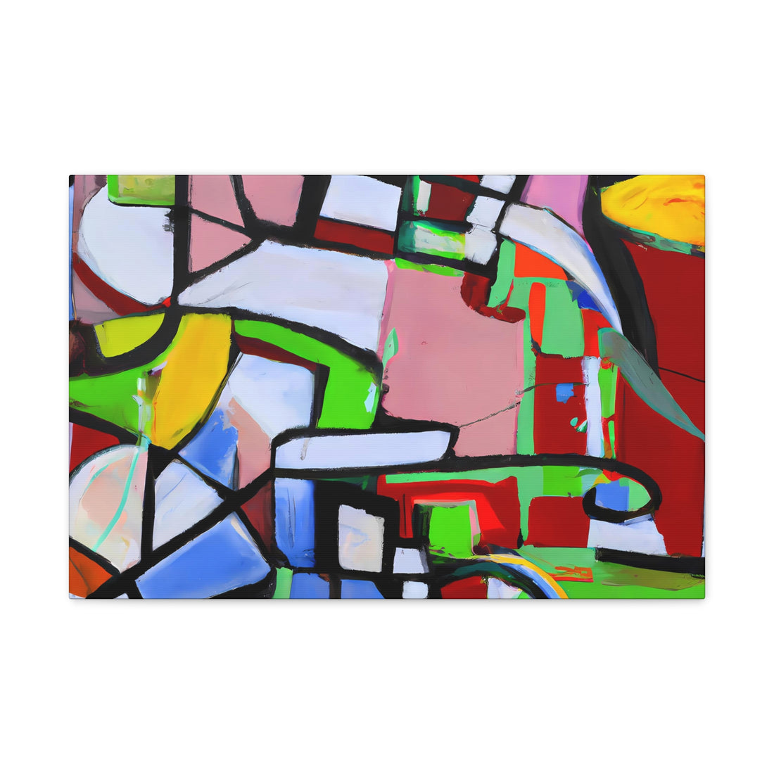 Mondria, Graffiti Series | Horizontal Wall Art