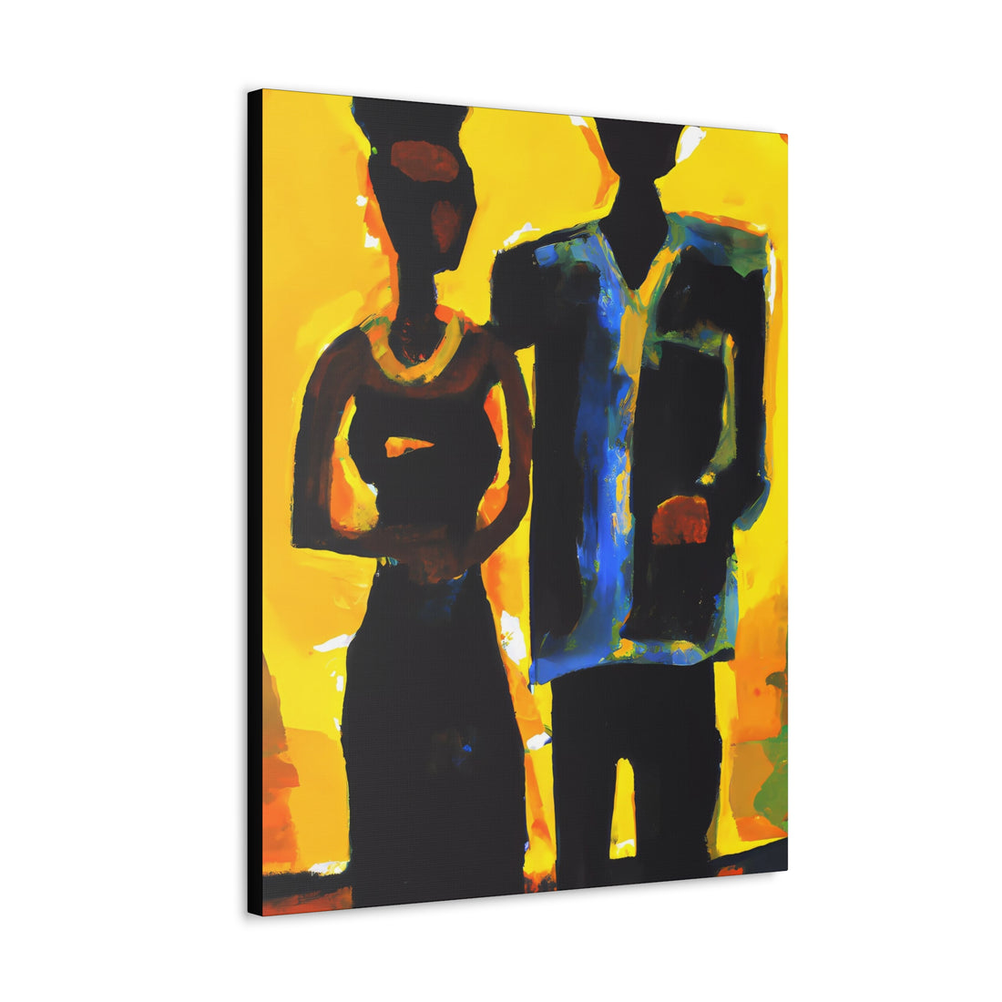 Evening Out, Black Love Series | CANVAS Gallery Wrap