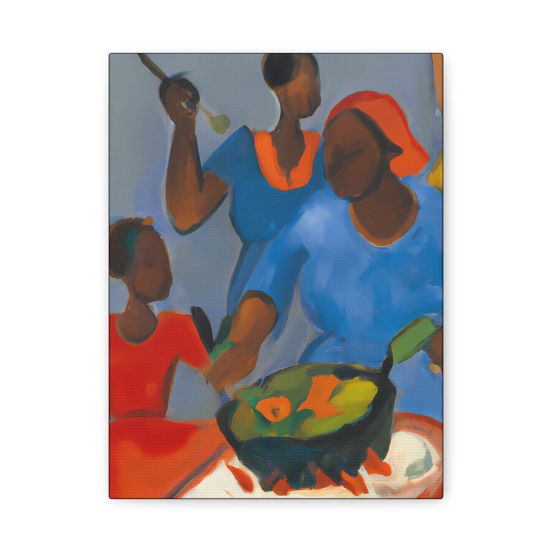 Sunday Dinner, Lifestyle Series | Canvas Wall Art
