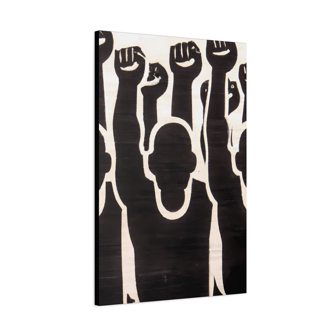 Hands Up 2, Contrast Series | Canvas Wall Art
