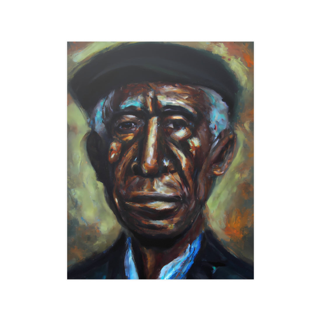 Distinguished Gentleman Black Art Wall Poster