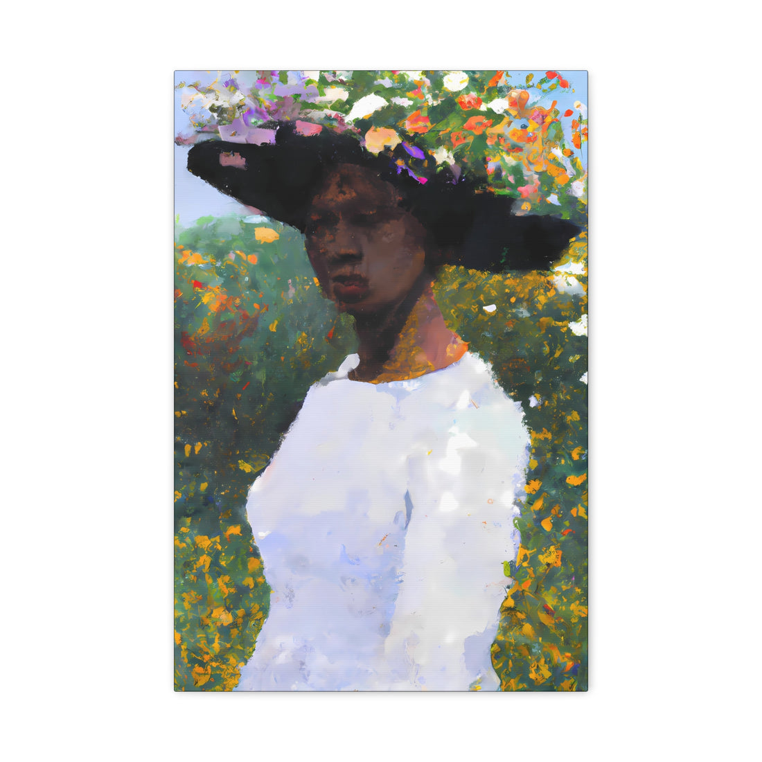 Lady 3, Cottage Series CANVAS Wall Art