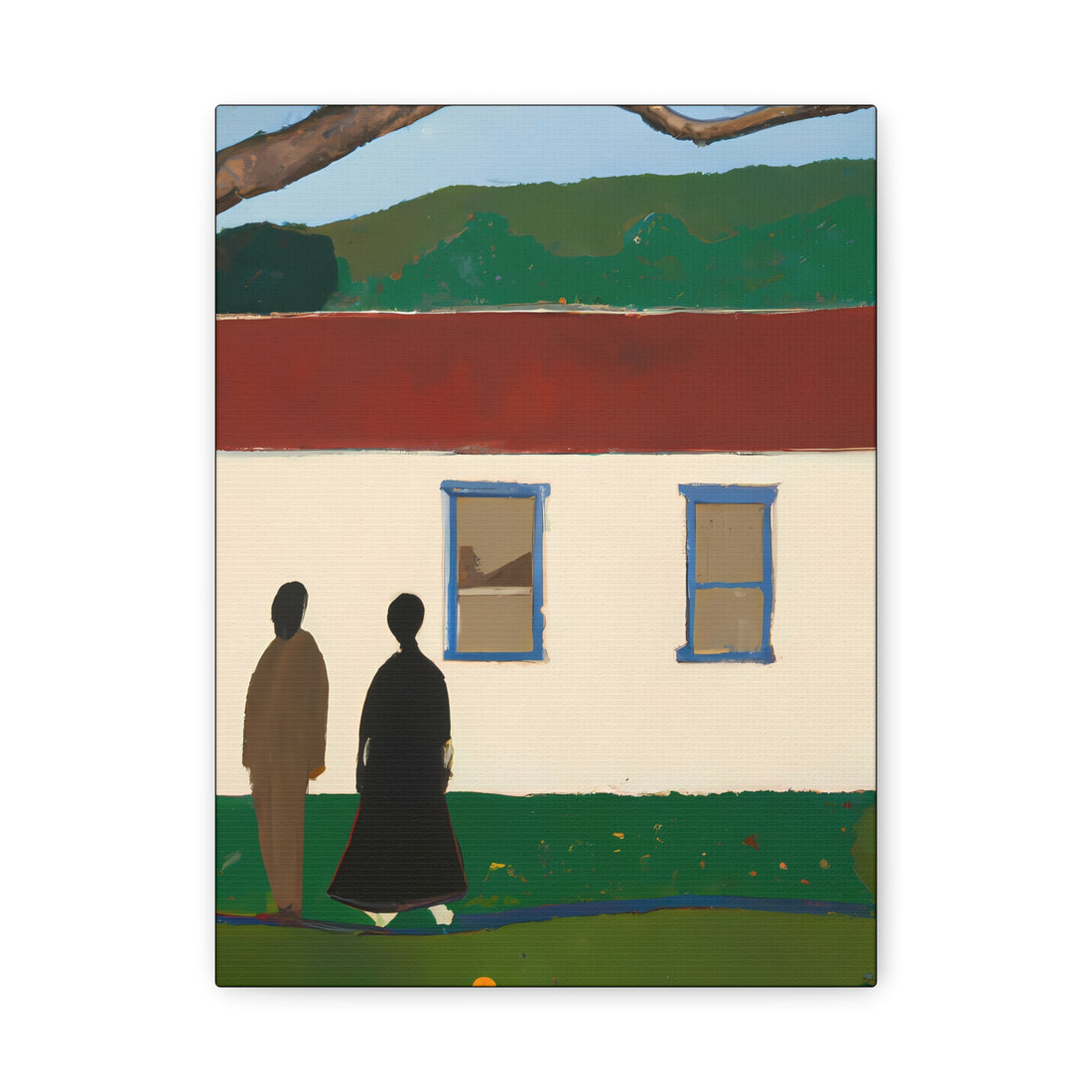 Country Home Folk Art Series, CANVAS wall art