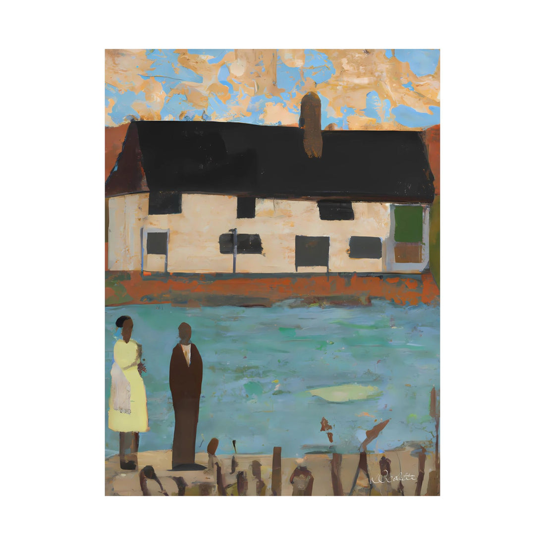 Lake House | Signed Giclée Art Print