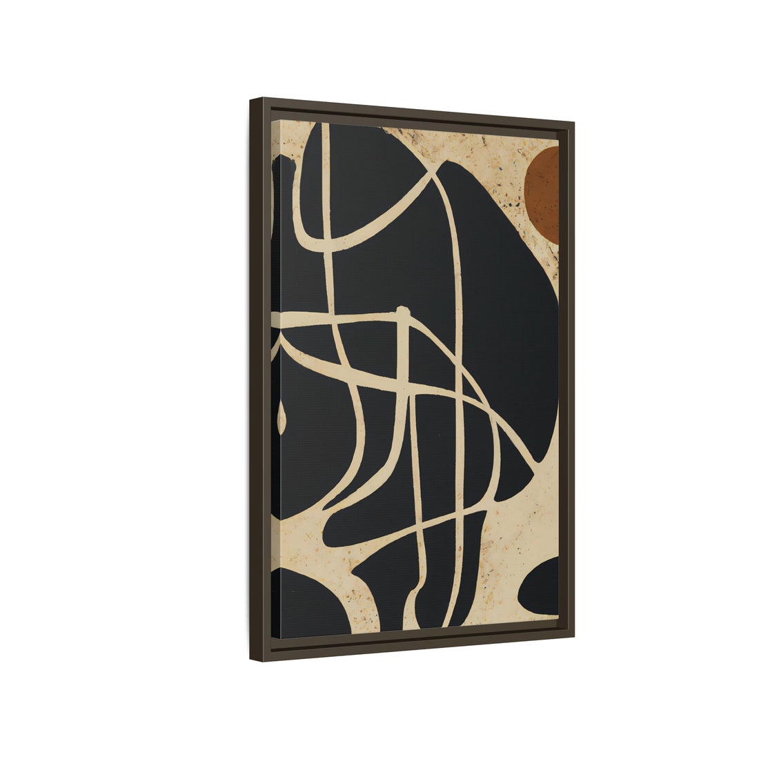 Risen Modern Art, Fluid Series | Framed Canvas Wall Art