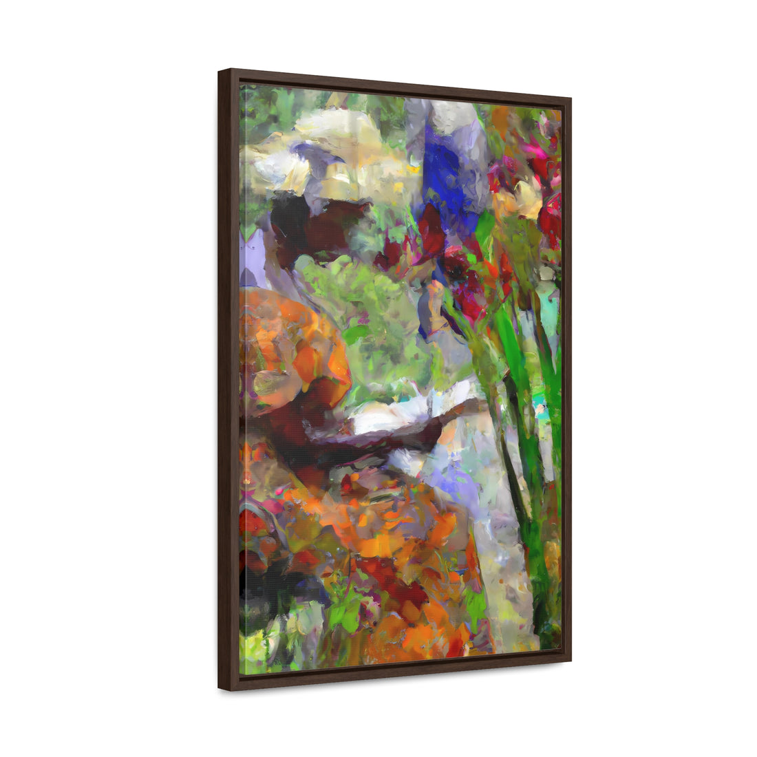 Botanical Garden, Cottage Series | Framed Canvas Art