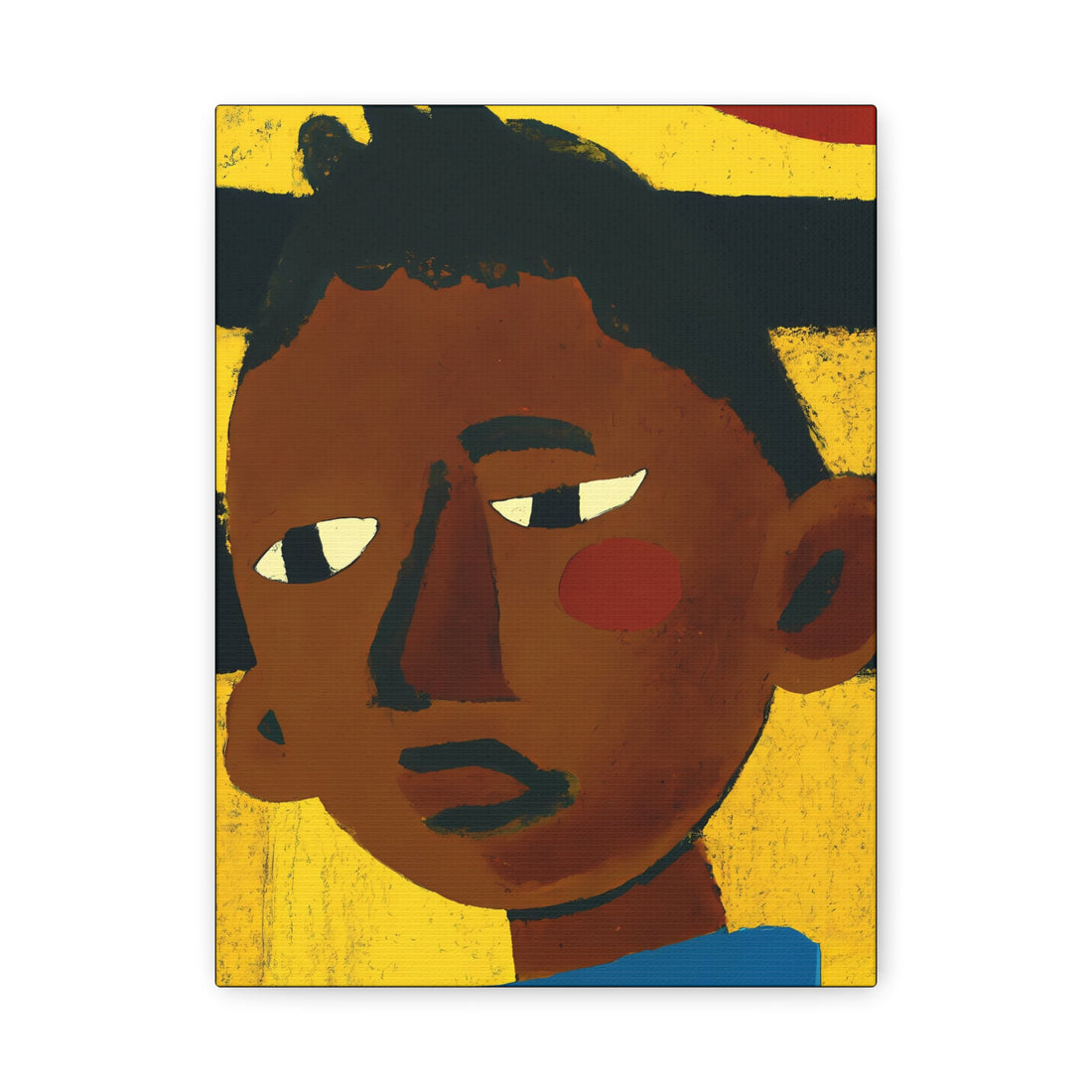 John, Folk Art Series | CANVAS Wall Art