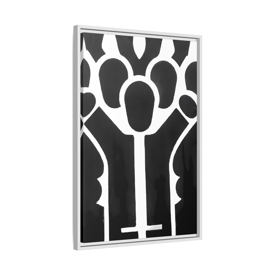 Hands Up, Fluid Series | Framed Canvas Wall Art