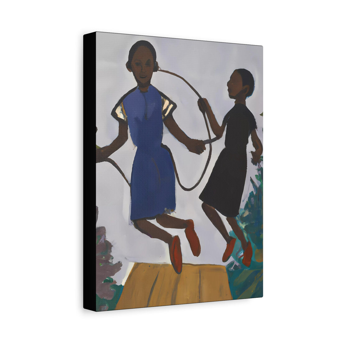 Double Dutch Folk Art Series, CANVAS wall art