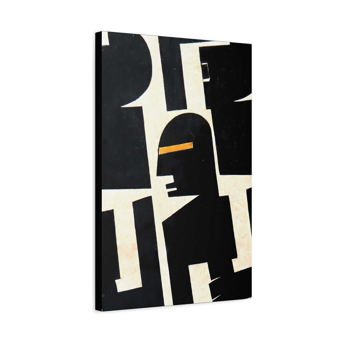 Profile 2, Contrast Series | Canvas Wall Art
