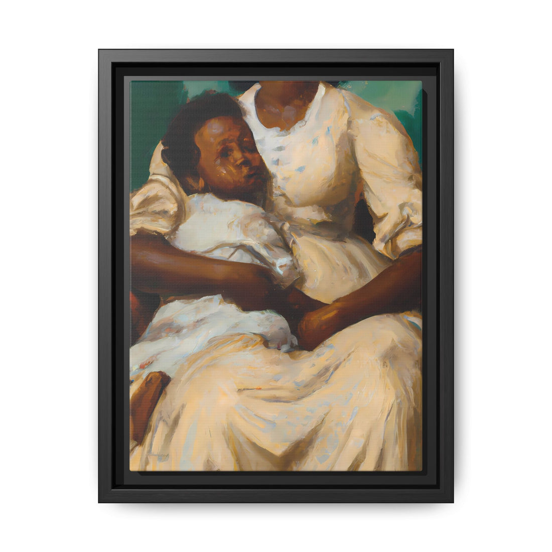 The Madonna, Vintage Series | Framed Canvas Wall Art