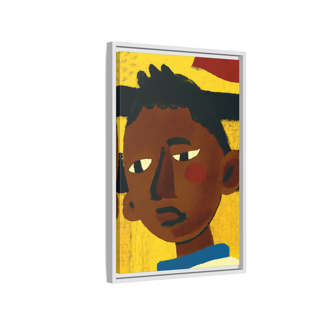 John, Folk Series | Framed Canvas Wall Art