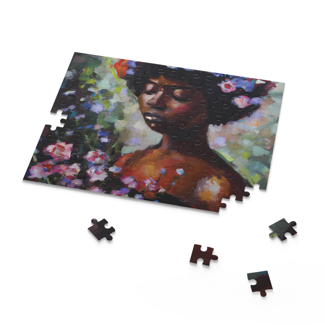 Afro Purple Puzzle, 120, 252, 500 Piece
