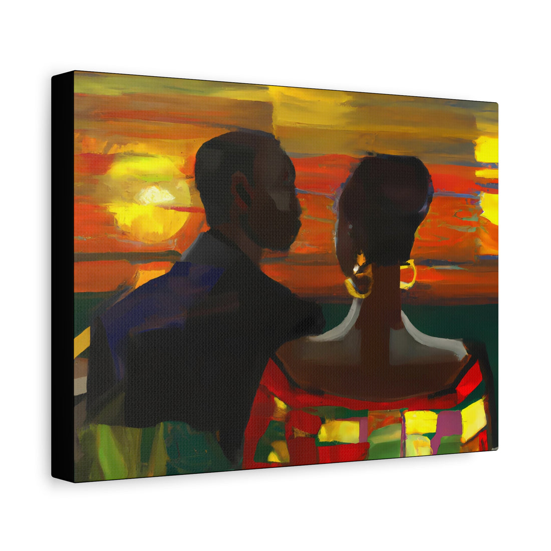 Sunrise, Over the Sofa | Horizontal CANVAS Art