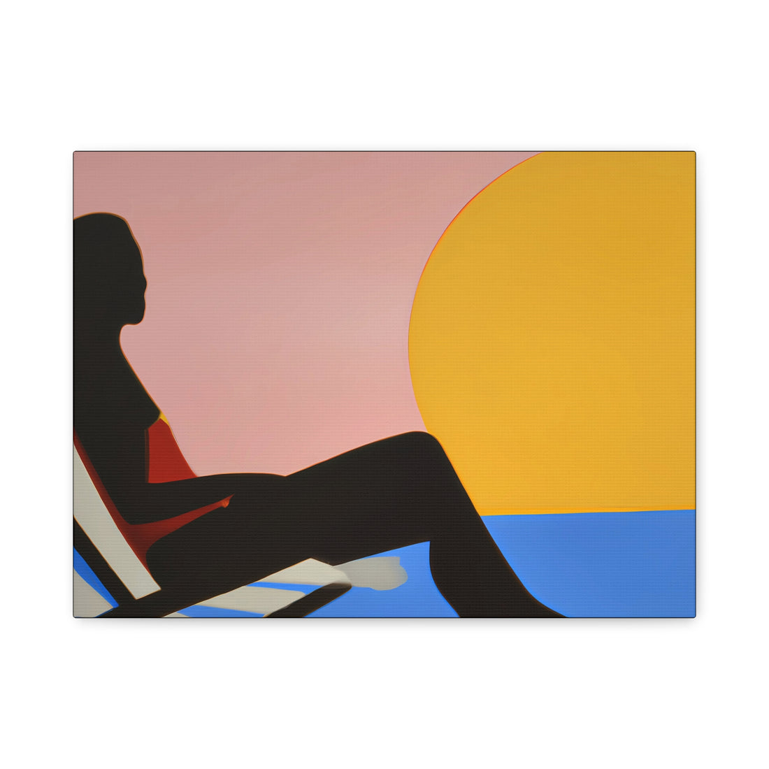 Unbothered, Over the Sofa | Horizontal CANVAS Art