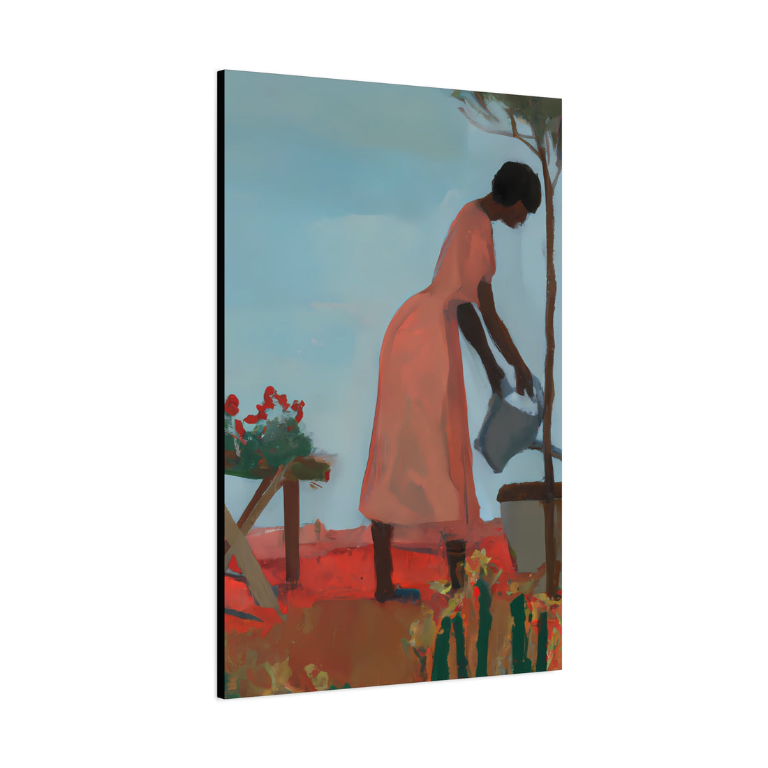 Watering, Land Series | Canvas Wall Art