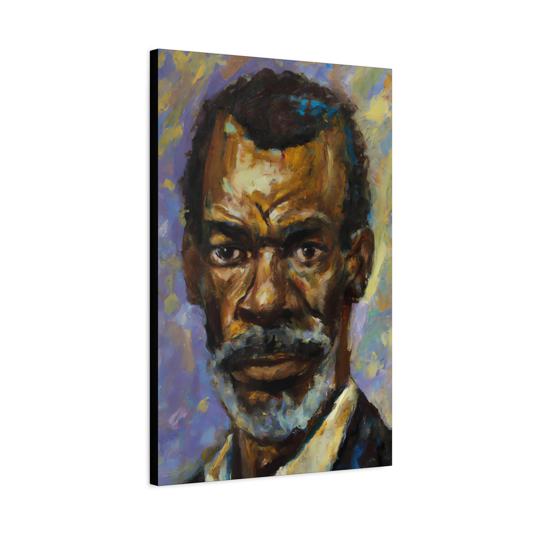 Bearded Man, Black Men Series CANVAS Wall Art