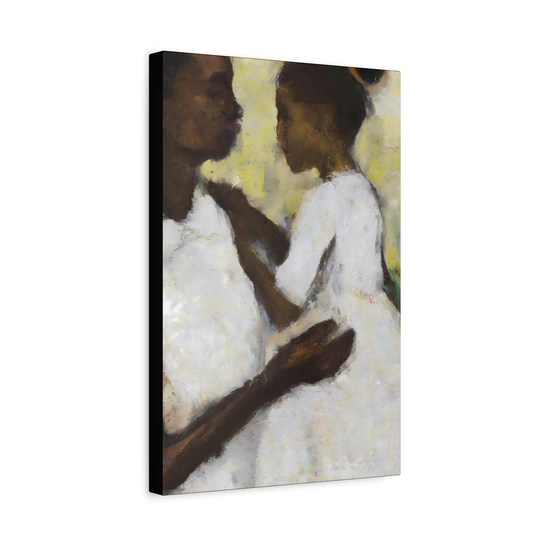 Ivory Mother, Canvas Wall Art Daughter Series