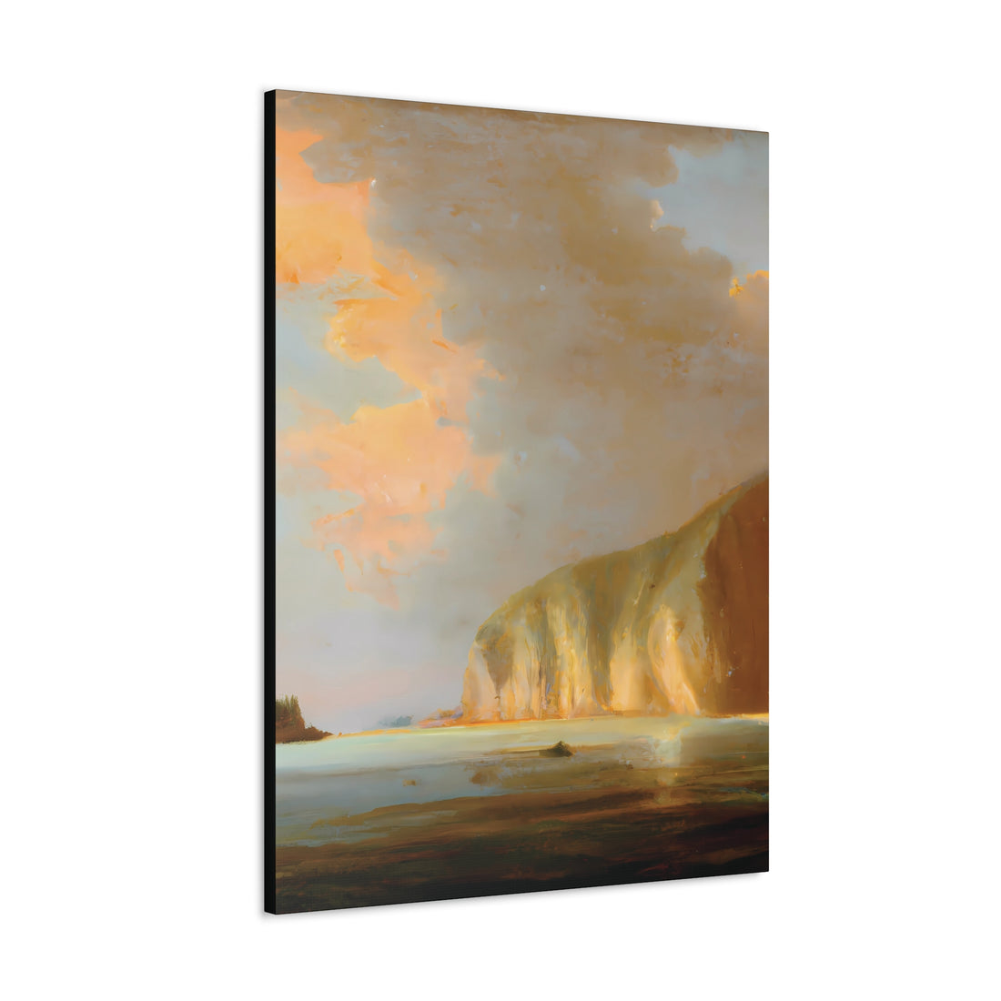 Sunrise, Seascape Art Series | Canvas Gallery Wrap