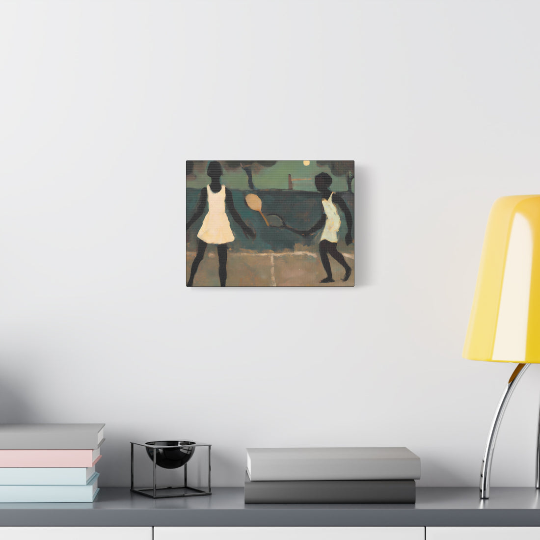 Doubles, Over the Sofa | Horizontal CANVAS Art