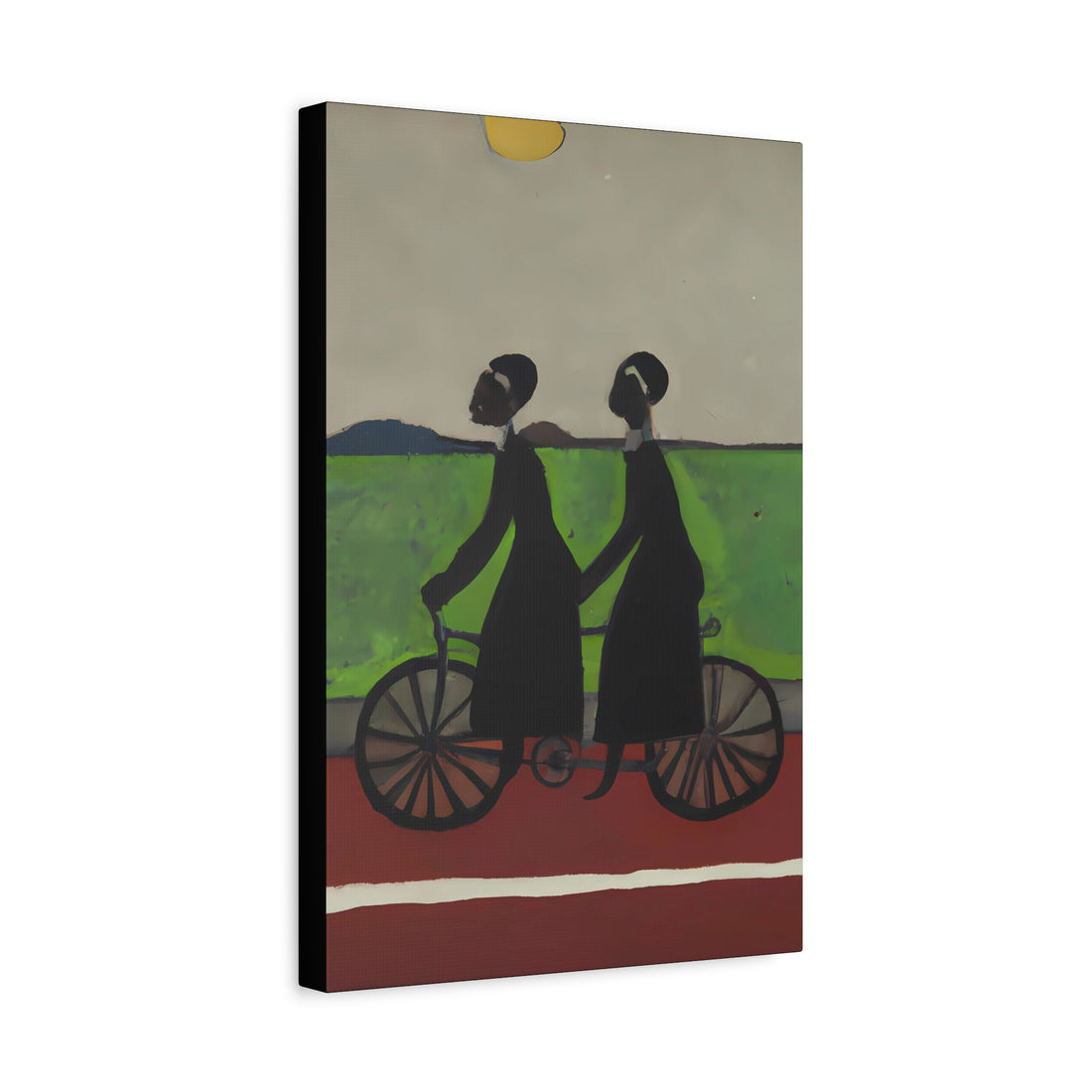 Double Ride Folk Art Series, CANVAS wall art