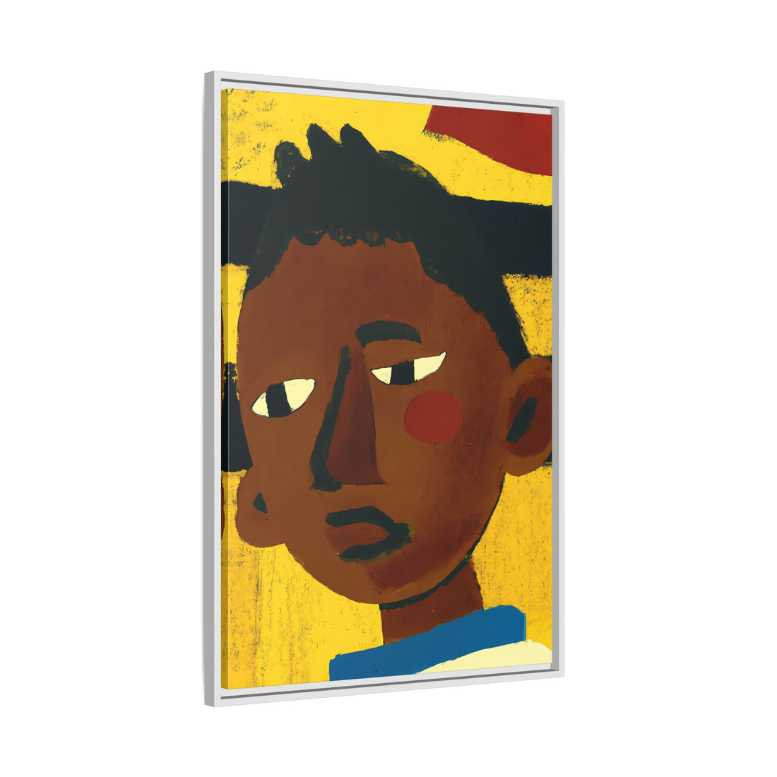 John, Folk Series | Framed Canvas Wall Art